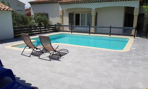 Charmante maison climatisée Vedene - Avignon avec piscine
