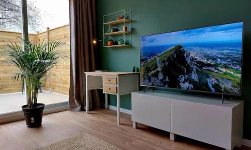 Logement élégant et calme.Netflix Amazon video Disney Plus