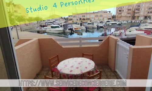 La Galiote Studio 4 Couchages