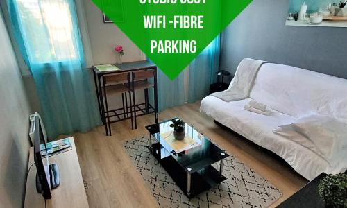 Le Debussy - studio - WIFI FIBRE- centre ville- parking