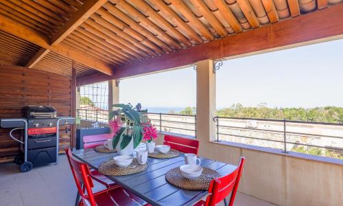 Capra Scorsa - Appt vue mer et piscine partagée