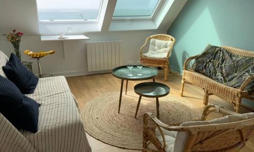 Appartement la Sirène Audierne- Face à la plage de Trescadec