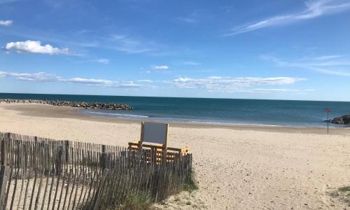 Appartement en bord de plage serviettes non incluses