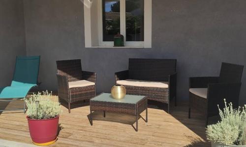 Appartement 3 pièces avec terrasse au soleil