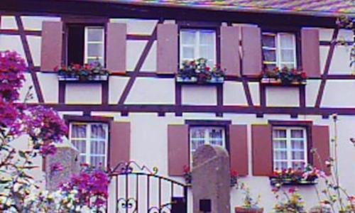 Maison alsacienne sur 2 niveaux