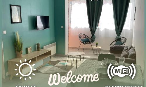 Appartement 2 pièces, lumineux, avec parking