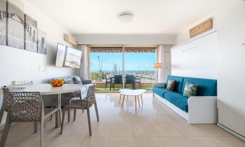 La Grande Palmeraie - Spacieux studio avec vue mer, terrasse, port de Garavan