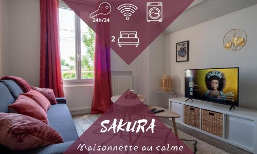 Sakura -maisonnette gare Giverny