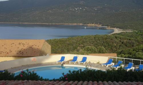 Alba Rossa magnifique vue mer, piscine , clim