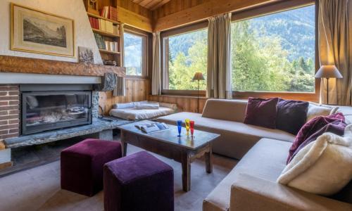 Chalet de l'aiguille with view on Mont Blanc