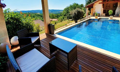 Villa deux Couples, Piscine privative, inlus Dégustation de Vin & Spécialités