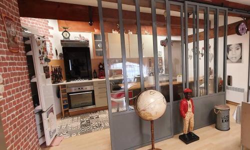 Loft Déco Charme et Cosy, 80 m2, proximité Centre ville, garage privé, Climatisation