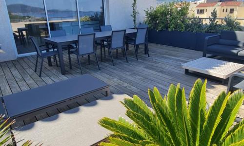 appartement toit-terrasse vue mer