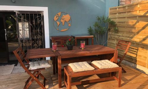 Maison de village avec piscine