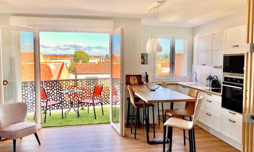 App'Art Frida & Oskar - 2 ch - Quartier calme & central - Terrasse - Grand confort - Wifi HD - 600m Grands Buffets