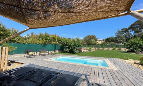 mas provençale jardin piscine