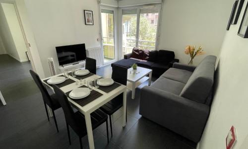 T5 4 chambres Gratte ciel, Villeurbanne, meublé