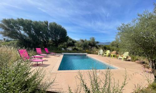 Calenzana Trè - Appt avec piscine partagée