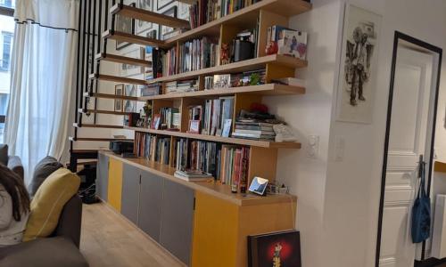 Maison loft rue de Belleville