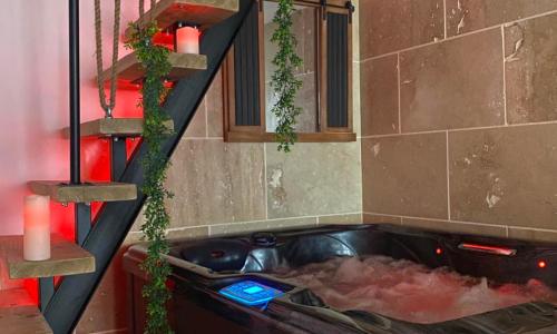 Maison avec JACUZZI Privatif, L'Antre 2, WIFI,TV,CLIM