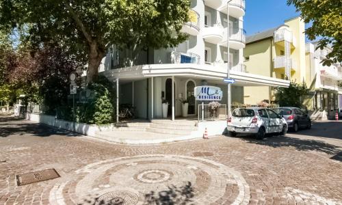Residence located in a quiet area of Riccione 50 meters from the sea