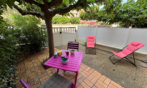 Appartement en rez-de-chaussée avec terrasse à Narbonne Plage 4MED301