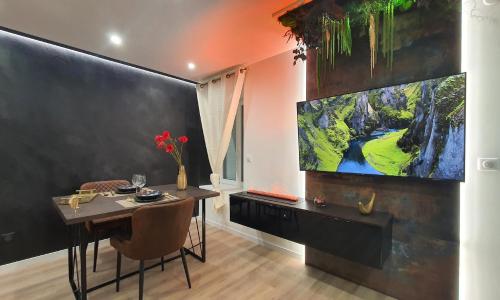 Le Vulcano : duplex lounge !