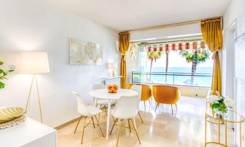C4 2 rooms, Sea View, Beach, Parking, Tennis