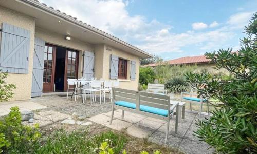 Maison grand terrain 200m Plage