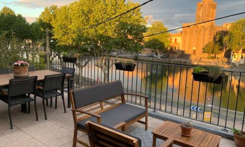 Appartement au bord de l'Hérault
