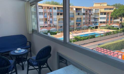 AMOUREVA Joli 2 Pièces avec piscine climatisé et proche de la plage Richelieu Cap d'Agde