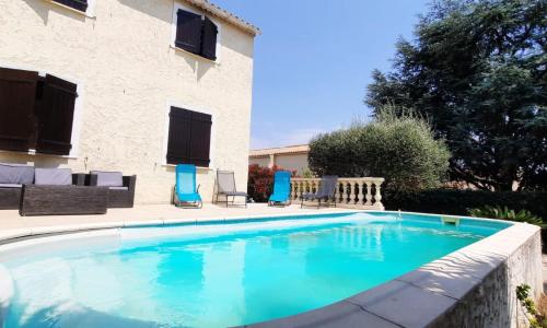 Maison proche de Hyeres avec piscine privée, terrasse et jardin