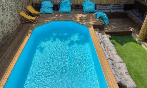 T3 bord canal du midi, piscine