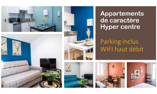 Appartements de caractère centre - WIFI - PARKING