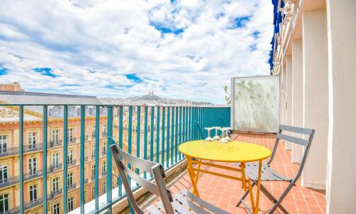 La Canebière - Appart 2 chambres avec terrasse