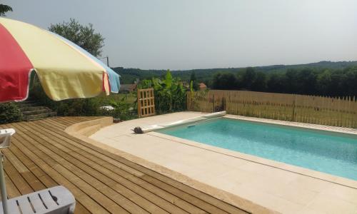 Au coeur du Périgord noir, gîte 6 pers, vue panoramique, proche Sarlat