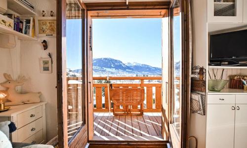 Studio With Balcony For 4 In Demi Quartier Megeve