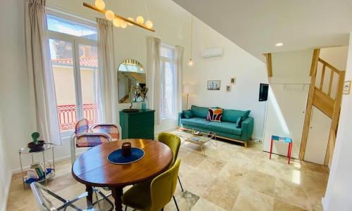 ''Le Refuge'' Duplex Quartier Haut, climatisé