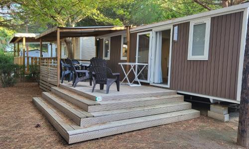 Mobilhome 6 à 8 personnes camping 4 etoiles