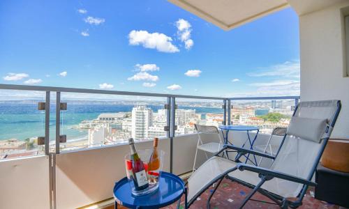 L'Horizon - 3 ch climatisé avec vue mer incroyable