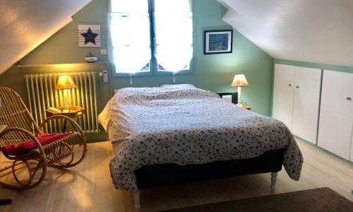 Chambre double avec salle de bain privative