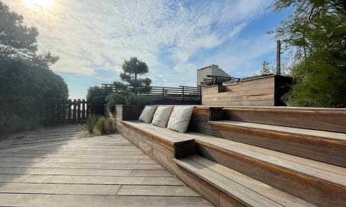 Maison front de mer avec accès direct à la plage