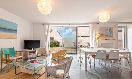 Grande maison sur le port