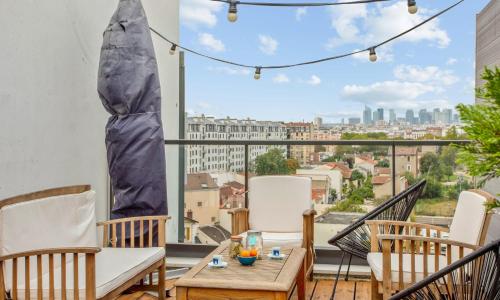 Superb duplex with terrace and view of La Défense - Gennevilliers - Wekeys