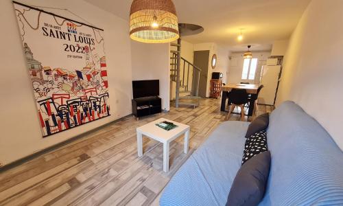 T3 Duplex Quartier des artistes.