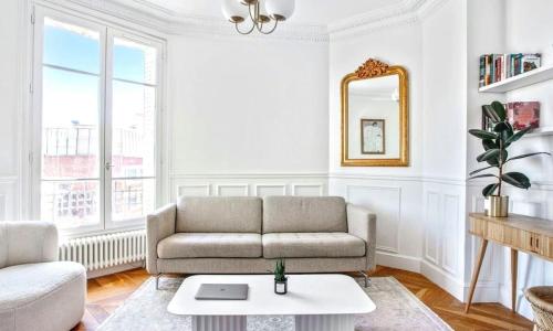 Luxury typical Parisian apartment