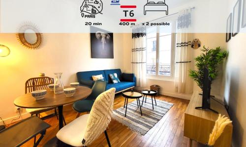 Charmants F2 6min du T6 - Bail Mobilité