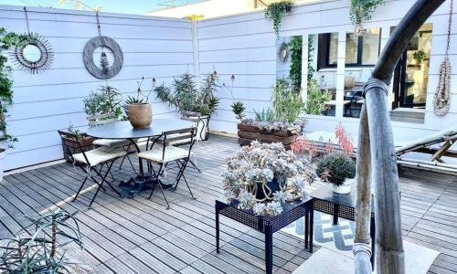 Duplex d'exception avec terrasse centre ville Montpellier