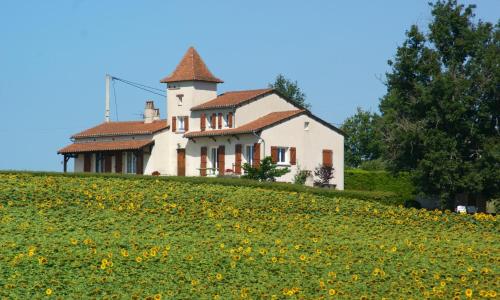 Maison de 4 chambres avec vue sur la ville jacuzzi et jardin clos a Castelnau Montratier