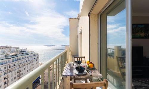 Vue mer Plage Catalans Vieux Port Clim - 2 chambres